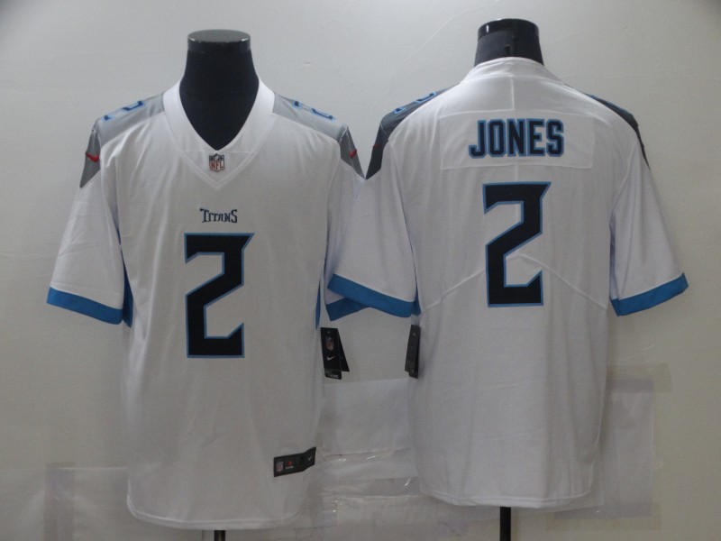 Men's Tennessee Titans Julio Jones #2 White Jersey Men's Tennessee Titans Julio Jones #2 White Jersey